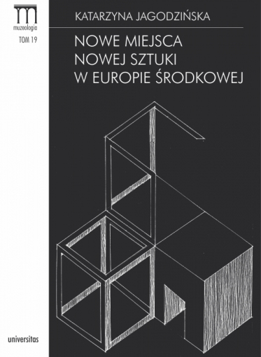 Czarna okładka książki z białymi elementami graficznymi.