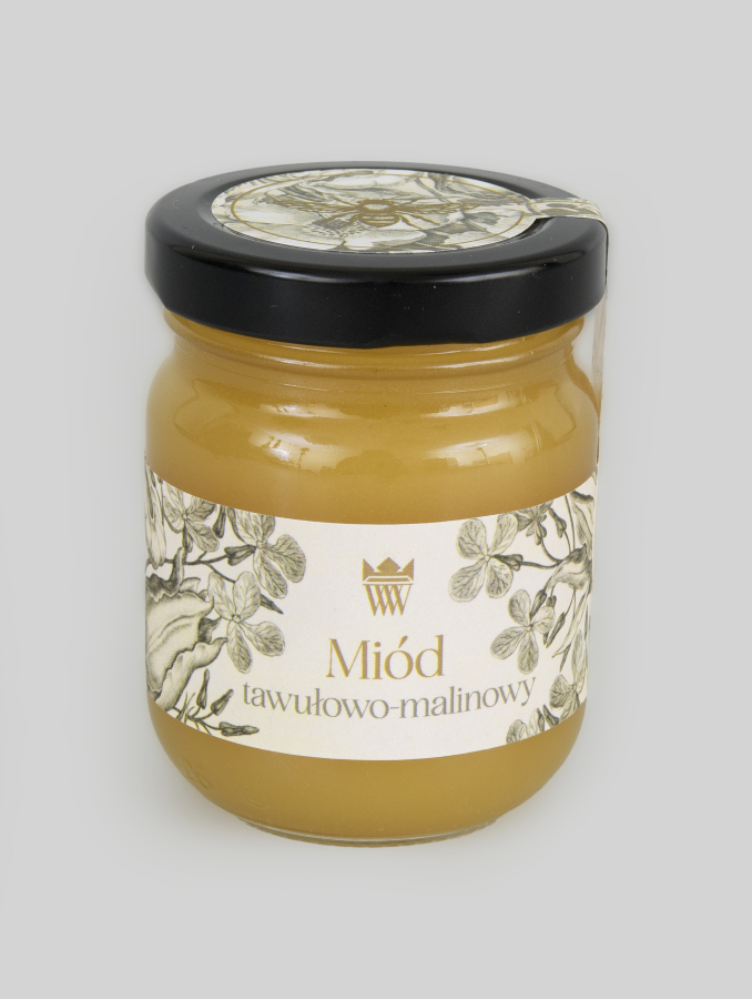Miód tawułowo-malinowy.